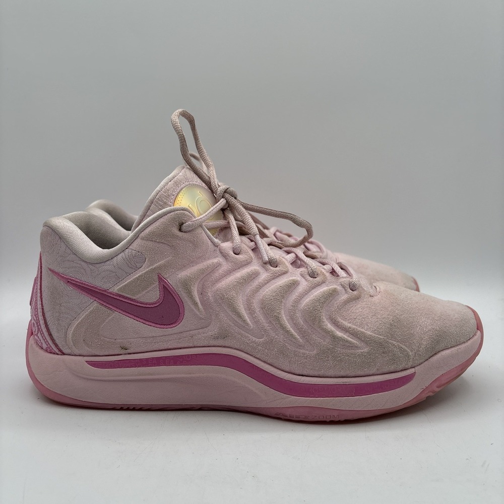 Nike KD 17 NRG Aunt Pearl Kevin Durant BCA pink Sneakers Men's Size 9 Athletic - Picture 9 of 15